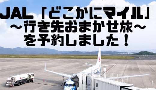 【家族旅レポ】JAL「どこかにマイル」で子どもと行き先おまかせ旅、予約しちゃいました！