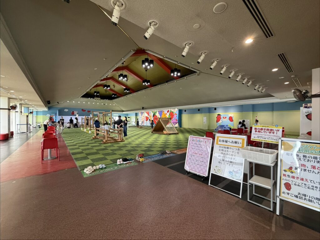 めんたいパークびわ湖の屋内遊び場